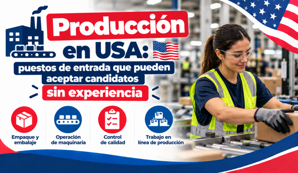 producción sin experiencia